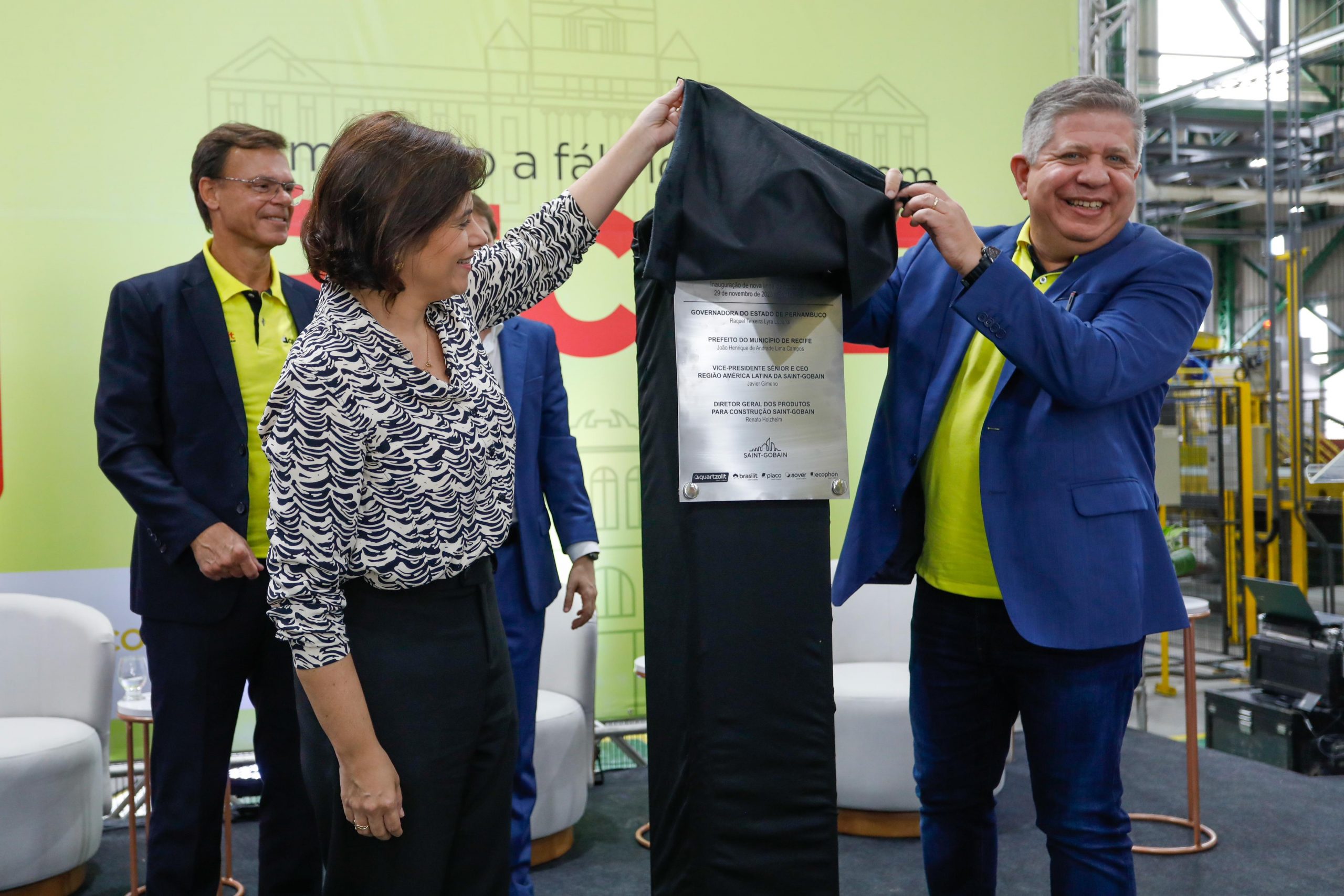 Governadora em exercício, Priscila Krause destaca Pernambuco como maior  gerador de empregos do Nordeste em inauguração na fábrica Saint-Gobain –  Blog Nossa Voz