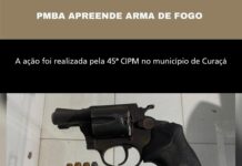 Polícia Militar apreende arma de fogo em Curaçá (BA)