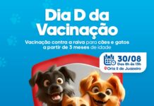 Dia D de Vacinação Antirrábica acontece neste sábado (30) na Orla II de Juazeiro