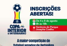 Inscrições para a Copa do Interior e o Campeonato Interbairro em Petrolina começam nessa segunda-feira