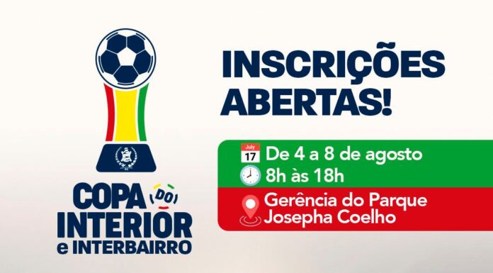 Inscrições para a Copa do Interior e o Campeonato Interbairro em Petrolina começam nessa segunda-feira