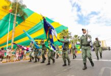 5°BPM participa do desfile cívico-militar na cidade de Petrolina-PE