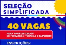 Termina nesta terça-feira (20) o prazo de inscrições para seleção simplificada da Secretaria de Recursos Hídricos e Saneamento de Pernambuco