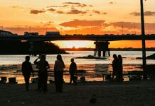 Pôr do sol mais bonito do Sertão é destaque nos dias quentes em Petrolina