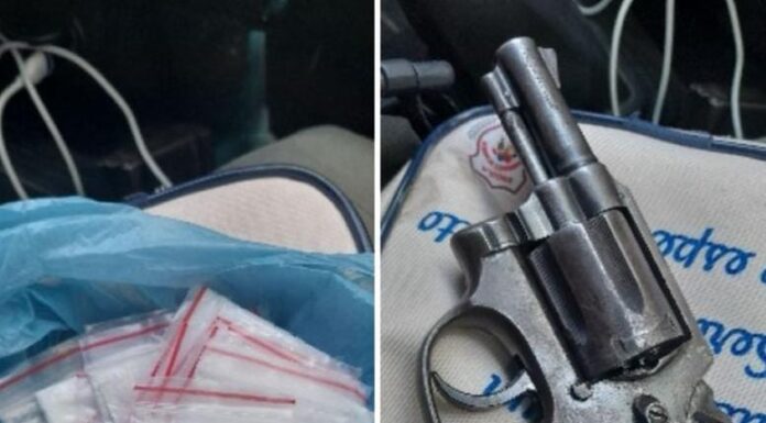 5°BPM conduz homem por porte ilegal de arma de fogo e drogas no bairro São Jorge, em Petrolina