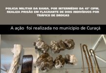 Dupla é presa em flagrante por tráfico de drogas em Curaçá (BA)
