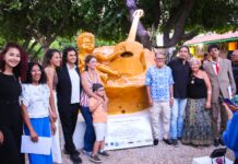 Festival A Bossa! abre programação com inauguração da escultura “O Nascimento da Bossa Nova” em Juazeiro