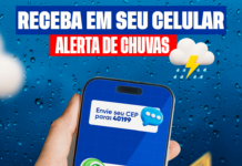 Defesa Civil dispara alertas via SMS em Juazeiro