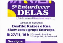 Prefeitura de Juazeiro realiza 5º Entardecer Delas – Edição especial Novembro Negro nesta quinta-feira (27)