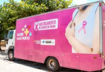 Sesau encerra atendimentos da Carreta de Rastreamento do Câncer de Mama com 1.612 mamografias realizadas em Juazeiro