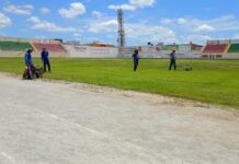 Gramado do Estádio Adauto Moraes passa por melhorias técnicas e será elevado a novo padrão de qualidade