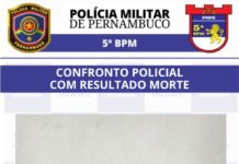 Após troca de tiros com a polícia, homem é morto no bairro São Gonçalo em Petrolina–PE