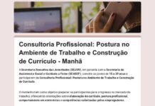 Jovens petrolinenses podem participar de oficinas sobre orientação profissional