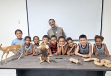 Cemafauna leva conhecimento sobre a fauna da Caatinga a crianças da ‘Fundação Lar Feliz’