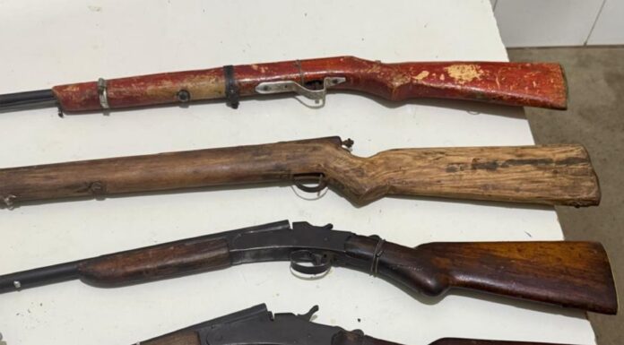 Polícia Militar apreende armas e munições na zona rural de Juazeiro