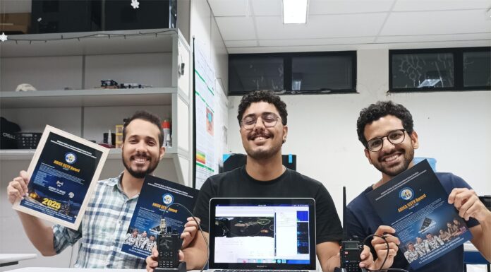 Estudantes da Univasf recebem certificação internacional ao captar imagem enviada do espaço