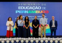Juntos Pela Educação: governadora Raquel Lyra projeta ampliação das escolas em tempo integral da Rede Estadual de Ensino durante Seminário de Educação de Pernambuco