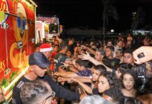 Natal do Interior: Gestão Anisio Viana inova e promove cortejo com a Quy Sorwetto espalhando magia e sabor para Casa Nova