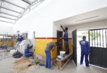 Construção da creche do Residencial Monsenhor Bernardino entra na fase final