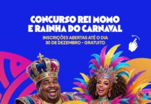 Inscrições para Rei Momo e Rainha do Carnaval 2026 seguem abertas em Juazeiro