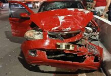 Colisão frontal na Ponte Presidente Dutra deixa três feridos