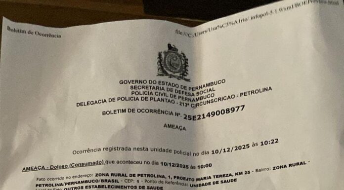 Moradora de Petrolina denuncia agressão verbal e física em unidade básica de saúde do Projeto Maria Tereza (KM 25)