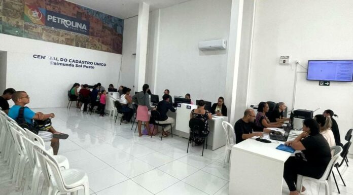 Prefeitura de Petrolina informa pausa nacional no sistema do Cadastro Único