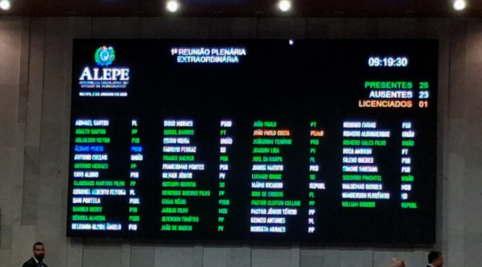 Alepe aprova convocação extraordinária para votar projetos de Raquel a partir de segunda (5)