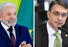 Pesquisa do Instituto Futura mostra Flávio Bolsonaro ganhando de Lula em simulações de primeiro e segundo turno