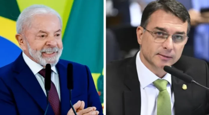 Pesquisa do Instituto Futura mostra Flávio Bolsonaro ganhando de Lula em simulações de primeiro e segundo turno