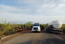 Colisão frontal entre carro e caminhão deixa um morto na BR-116, em Cabrobó