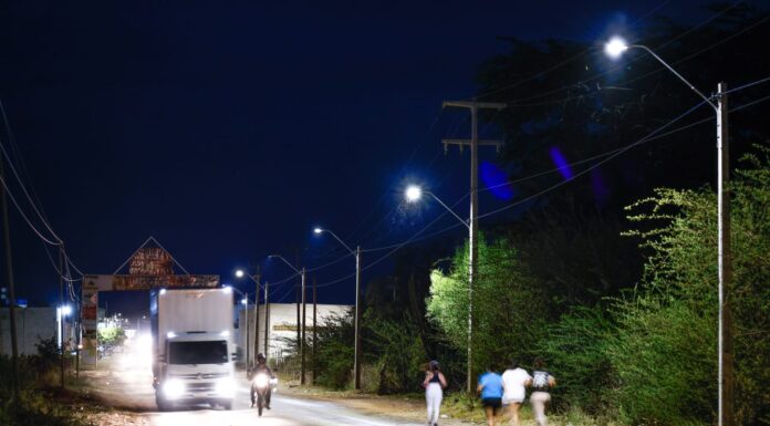 Iluminação transforma realidade e leva mais segurança aos moradores do Projeto Maria Teresa e região