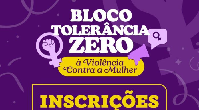 Prefeitura de Juazeiro abre inscrições para Bloco Tolerância Zero à Violência contra a Mulher