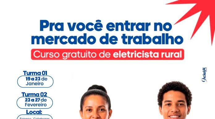 Prefeitura de Juazeiro inicia aulas do Curso de Eletricista Rural com duas turmas após alta procura; confira calendário: