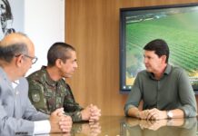 Prefeito de Petrolina recebe novo comandante do 72º Batalhão de Infantaria de Caatinga