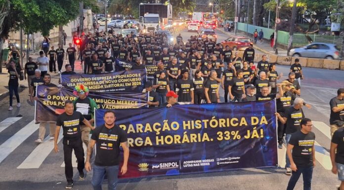 Em assembleia, Policiais Civis decidem por paralisação de 24hs no dia 4 de fevereiro