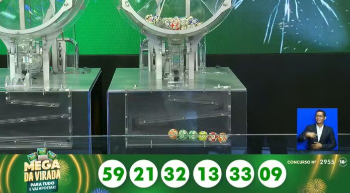 Mega da Virada 2025: veja as dezenas sorteadas para o prêmio de R$ 1,09 bilhão