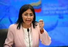 Trump respalda Delcy Rodríguez como interlocutora da transição venezuelana, desde que ela coopere com os EUA