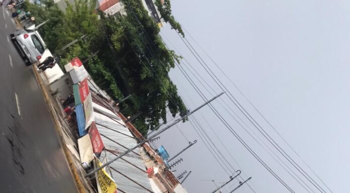 Uma pessoa ficou ferida após queda da fachada dos quiosques em Petrolina; Defesa Civil faz alerta em casos de chuvas