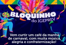 Bailinho do IGEPREV: Instituto convida aposentados e pensionistas para um momento carnavalesco