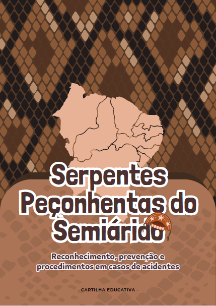 Capa cartilha serpentes