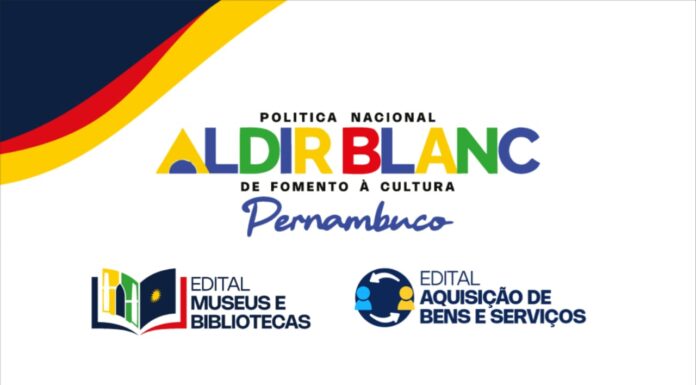 Governo de Pernambuco lança editais da Política Nacional Aldir Blanc do Ciclo II com investimento de R$ 12,6 milhões
