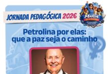 Monja Coen ministra palestra de abertura do ano letivo durante a Jornada Pedagógica de Petrolina