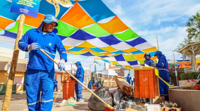 Cerca de 12 toneladas de resíduos foram recolhidos nos polos do Carnaval de Petrolina