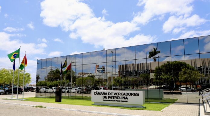 Câmara de Petrolina realiza primeira sessão ordinária de 2026 nesta quinta-feira