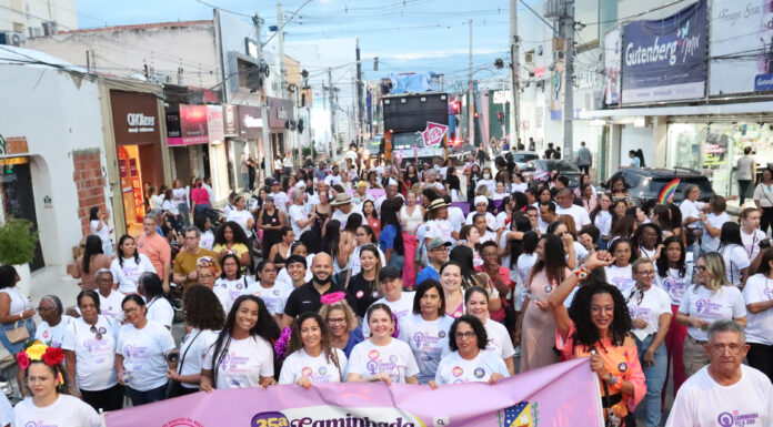 Caminhada da Mulher reúne vozes contra a violência e reafirma luta por direitos em Juazeiro