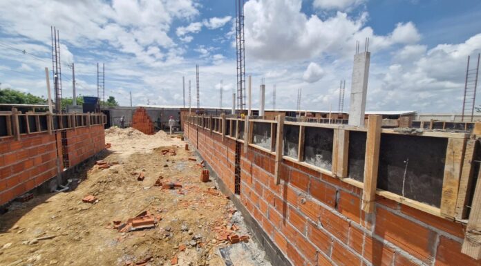 Com previsão de entrega para este ano, obras da nova UBS do Portal da Cidade avançam em Petrolina