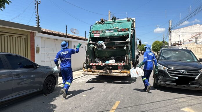 Mesmo com feriado da Carta Magna, coleta de lixo segue com cronograma normal em Petrolina