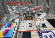 Polícia Civil apreende iPhones e medicamentos irregulares em Salgueiro