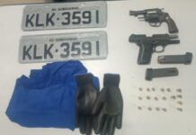 Polícia Militar apreende armas e conduz três suspeitos à delegacia em Petrolina